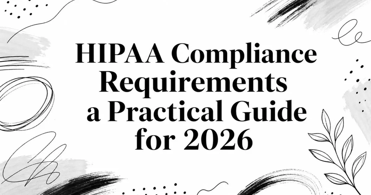 HIPAA Compliance Requirements a Practical Guide for 2026