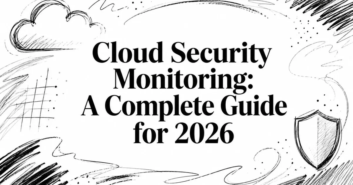 Cloud Security Monitoring: A Complete Guide for 2026