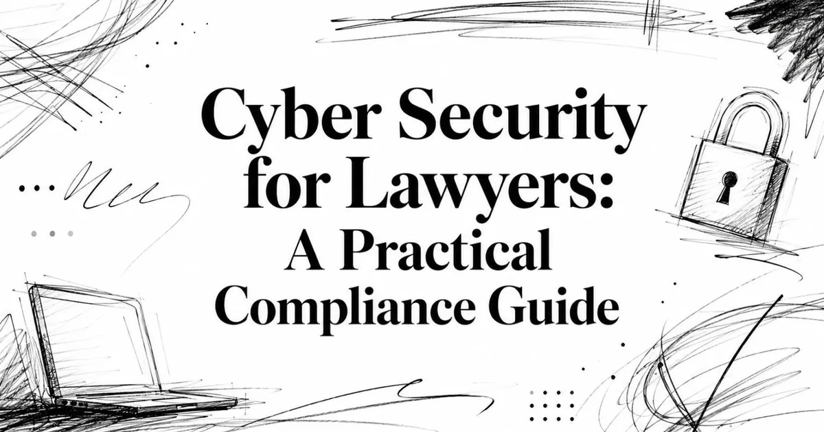 Cyber Security for Lawyers: A Practical Compliance Guide