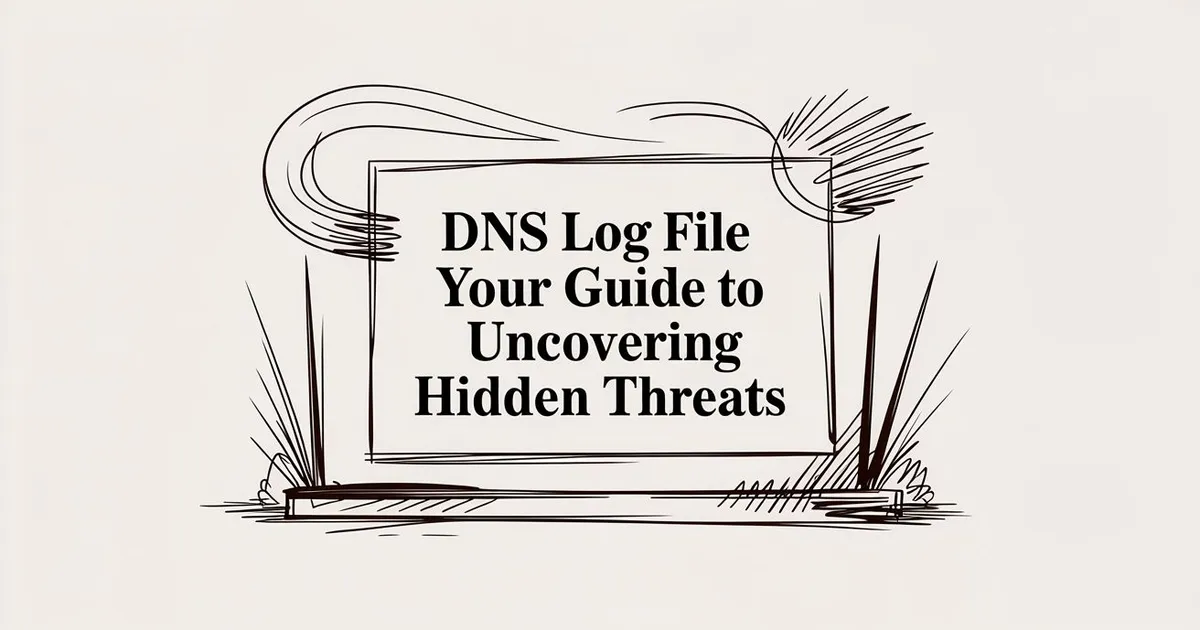 DNS Log File Your Guide to Uncovering Hidden Threats
