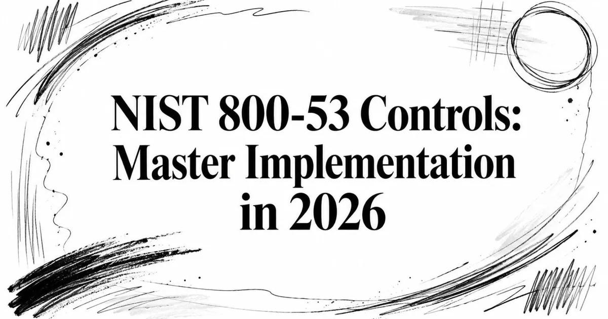NIST 800-53 Controls: Master Implementation in 2026
