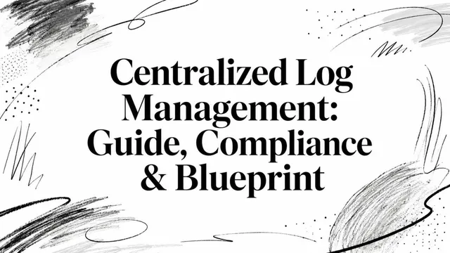 Centralized Log Management: Guide, Compliance & Blueprint