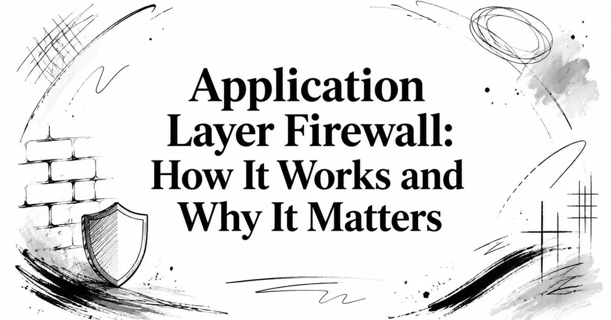 Application Layer Firewall: How It Works and Why It Matters