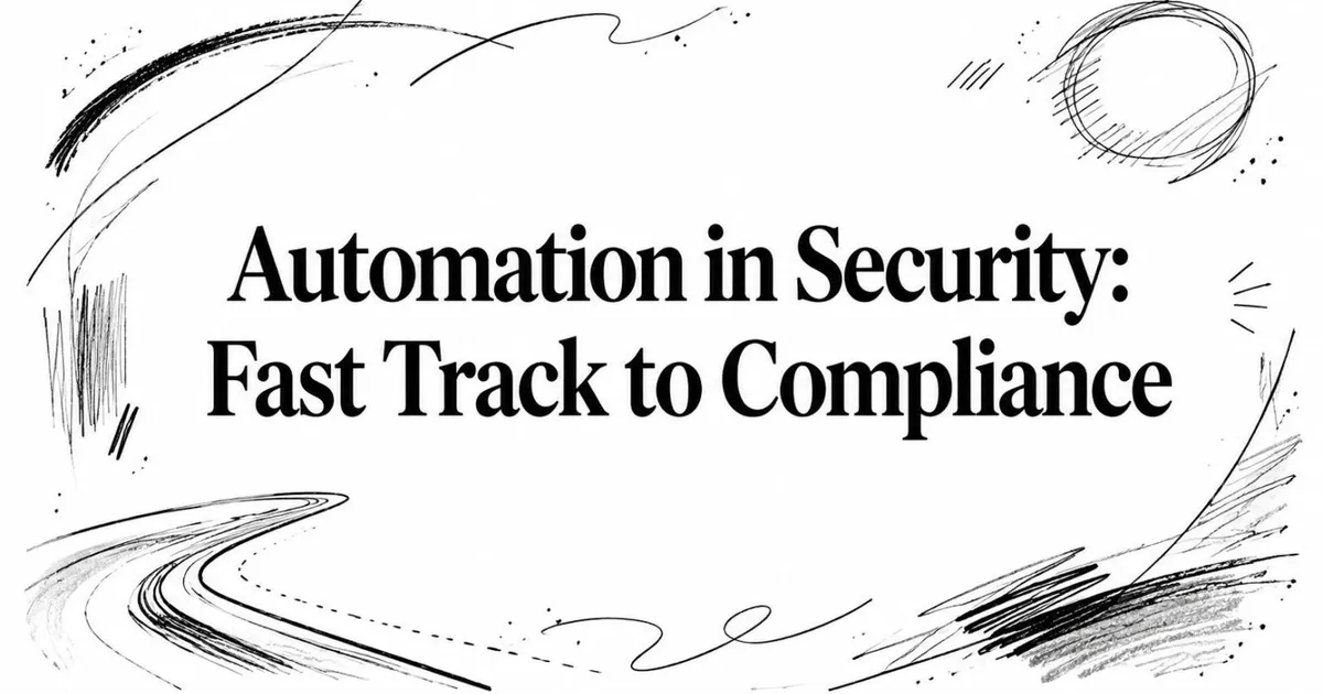 Automation in Security: Fast Track to Compliance