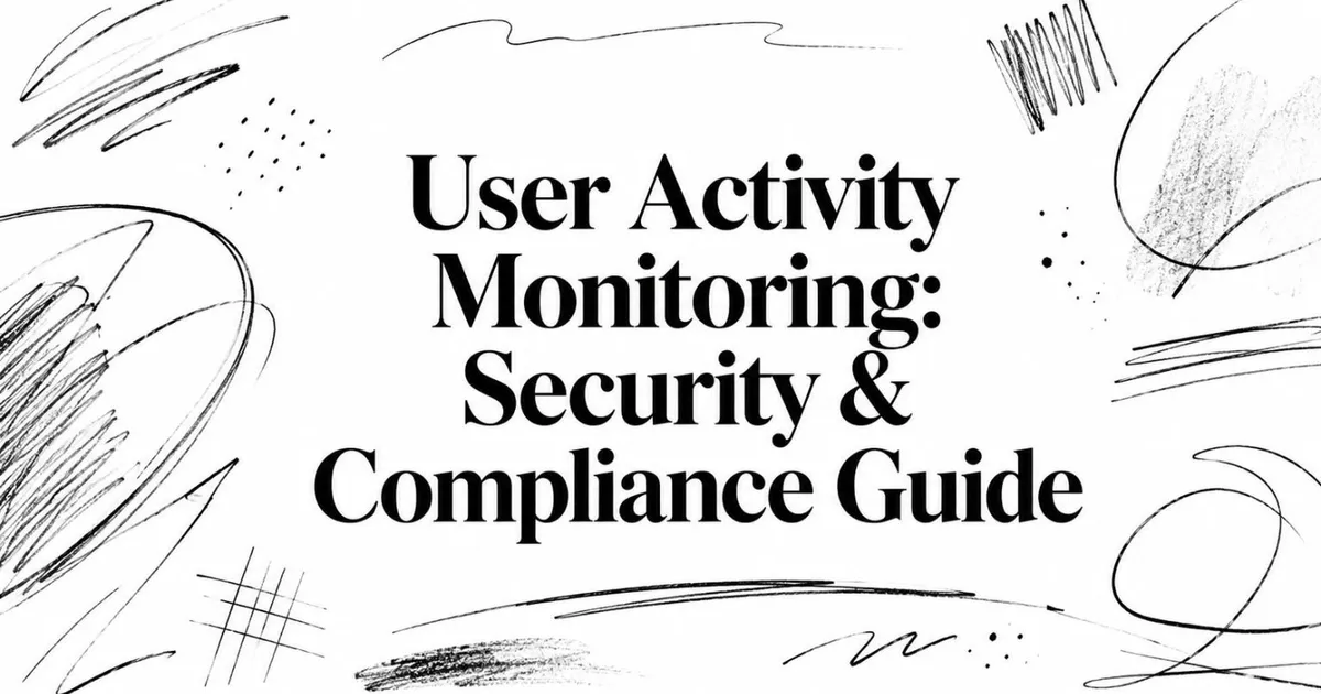 User Activity Monitoring: Security & Compliance Guide