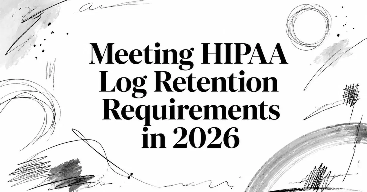Meeting HIPAA Log Retention Requirements in 2026