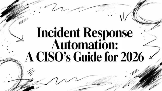 Incident Response Automation: A CISO’s Guide for 2026