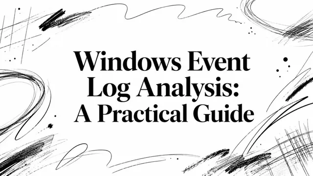 Windows Event Log Analysis: A Practical Guide