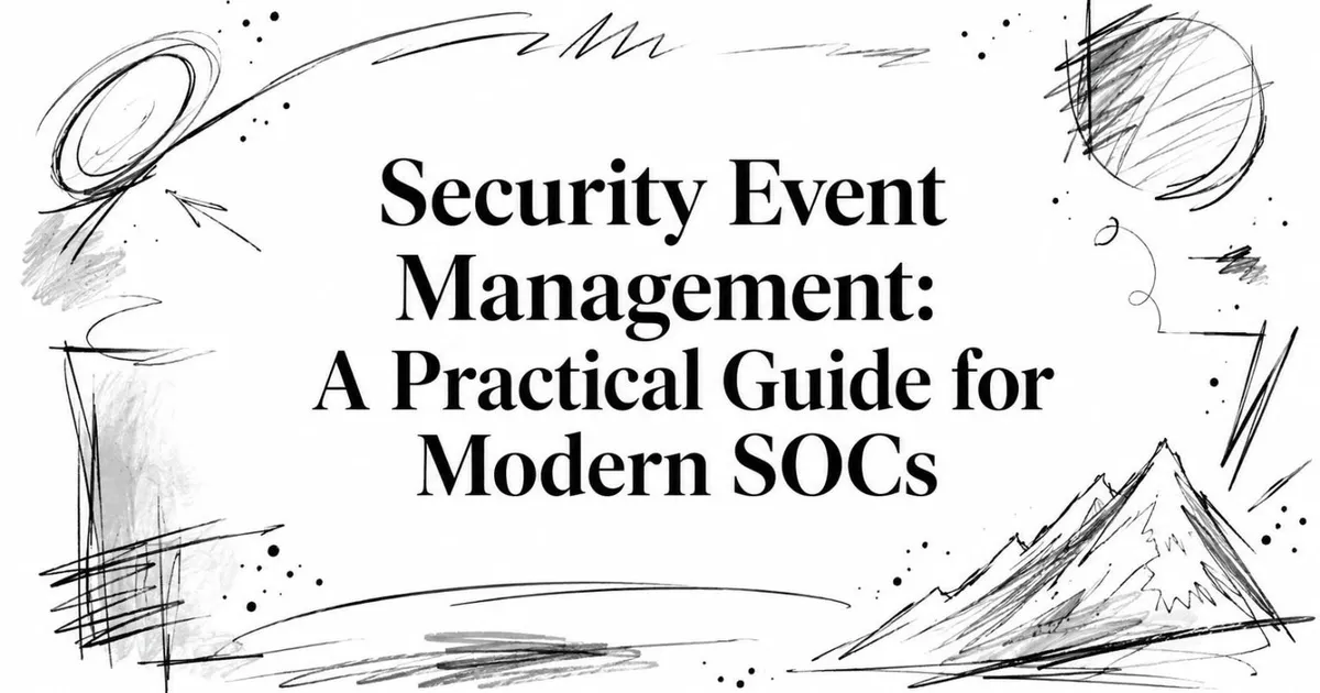Security Event Management: A Practical Guide for Modern SOCs