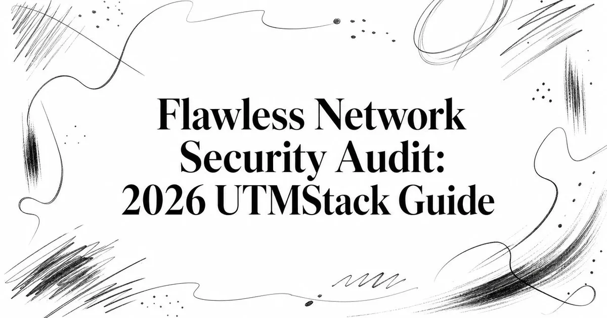 Flawless Network Security Audit: 2026 UTMStack Guide