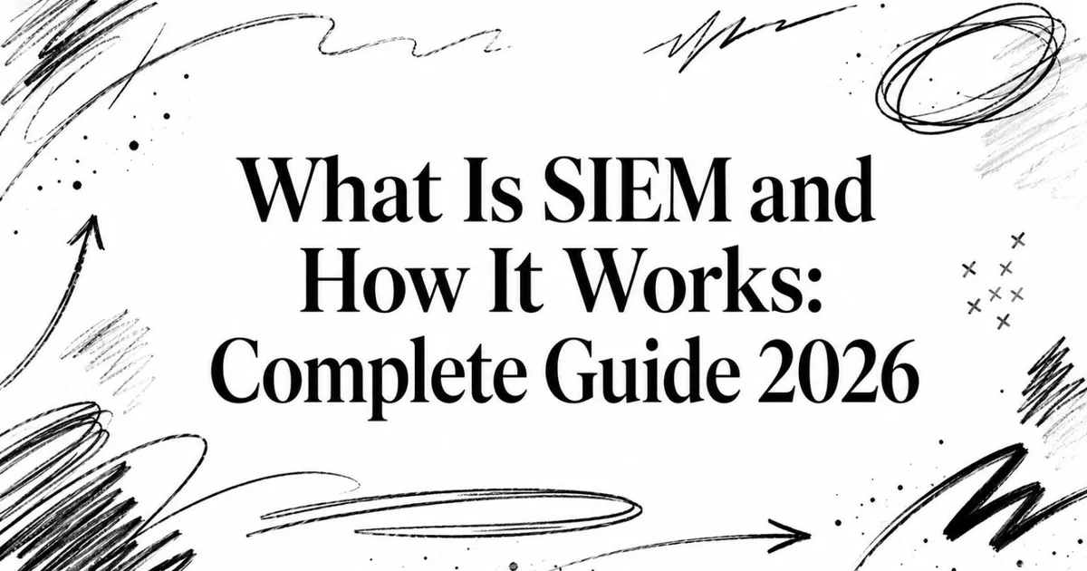 What Is SIEM and How It Works: Complete Guide 2026