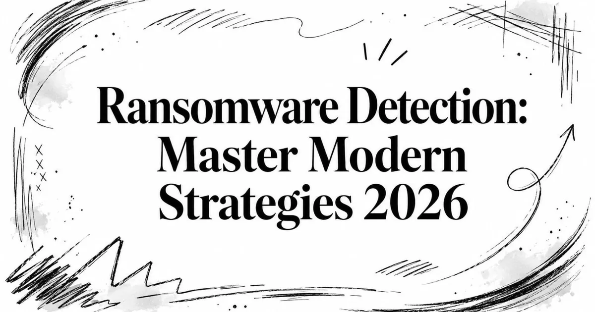 Ransomware Detection: Master Modern Strategies 2026