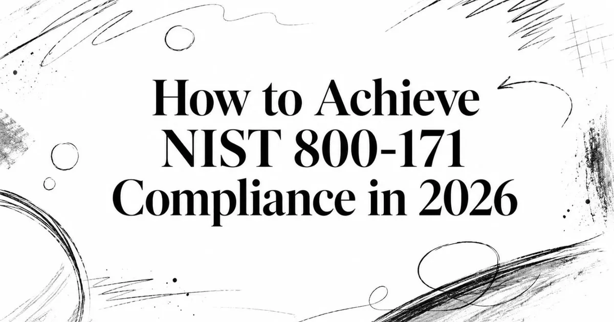How to Achieve NIST 800-171 Compliance in 2026
