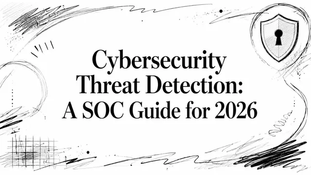 Cybersecurity Threat Detection: A SOC Guide for 2026