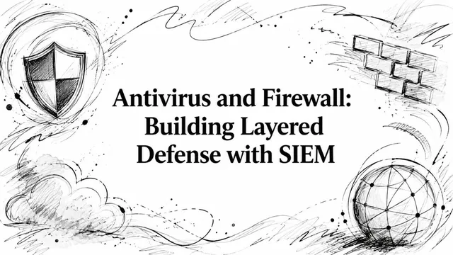 Antivirus and Firewall: Building Layered Defense with SIEM