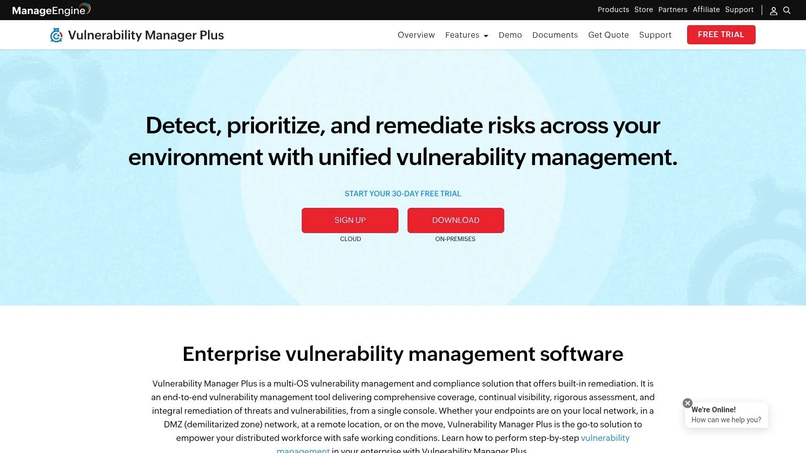 ManageEngine Vulnerability Manager Plus